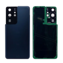 Akkudeckel kompatibel mirt Samsung Galaxy S21 Ultra (SM-G998B), navy