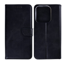 Rixus Flip Book Cover Tasche Schutz-Hülle Case passend für Xiaomi Redmi 15C, schwarz