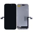 LCD Display (Soft-OLED) + Touchscreen (120Hz) kompatibel mit iPhone 16 Pro, schwarz