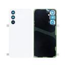 Akkudeckel kompatibel mit Samsung Galaxy A54 5G (SM-A546), weiss
