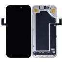 LCD Display (Soft-OLED) + Touchscreen (120Hz) kompatibel mit iPhone 17 Pro (IC Removable), schwarz