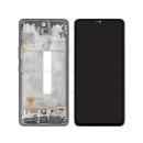 Display (Soft-OLED) + Touchscreen Samsung Galaxy A53 5G A536B inkl. Rahmen, schwarz