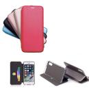 starfix Leder Flip-Tasche Schutz-Hülle für iPhone 11 Pro Max rot
