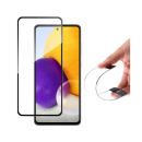 Wozinsky Flexi Nano (Hybride 3D) Glasschutz mit Rahmen für Samsung Galaxy A72 4G schwarz