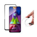 Wozinsky Flexi Nano (Hybride 3D) Glasschutz mit Rahmen für Samsung Galaxy M51 schwarz