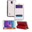 starfix View Flip Tasche Schutz-Hülle Cover für Hauwei P10 Weiss Magnet Serie
