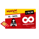 WOWWW! Triple-Simkarte, Sim Karte Prepaid inkl. Unlimitiertes Internet Starterpaket
