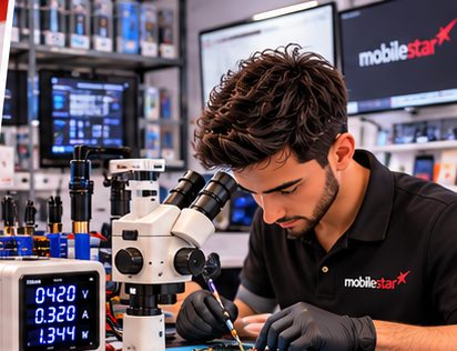 Schritt 4: Professionelle Reparatur bei mobilestar in Wien