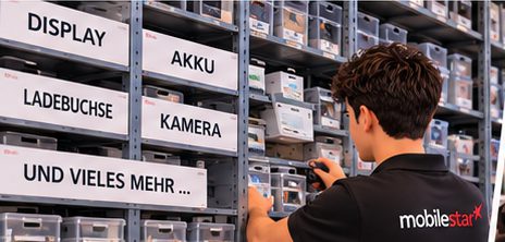 Schritt 5: Viele Ersatzteile lagernd bei mobilestar in Wien