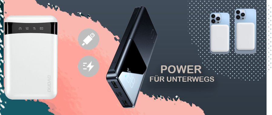 Powerbank´s - Gib Power!