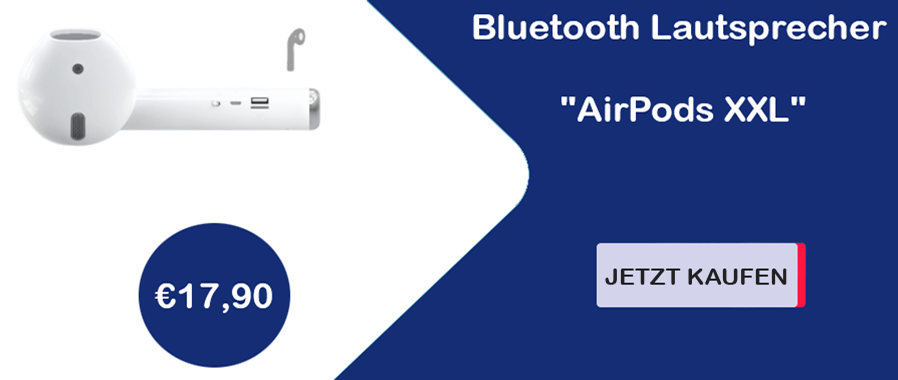 XXXL "Airpods" Musikbox - Kaufen